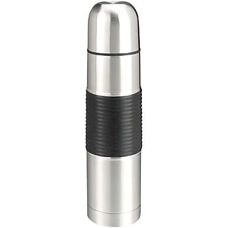 Brentwood 500 mL Vacuum Flask Coffee Thermo; Stainless Steel (CTS-500) - 16.9 fl oz (500 mL) - Vacuum - Silver