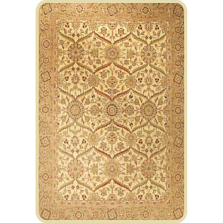 Deflect-O® Harbour Pointe® Decorative Chair Mat, For Hard Floors, 36"W x 48"D, Tan