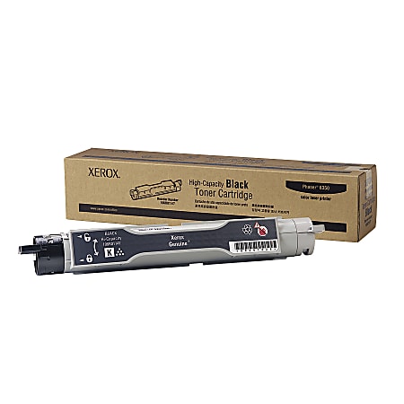 Xerox&reg; 6300 Black High Yield Toner Cartridge, 106R01147