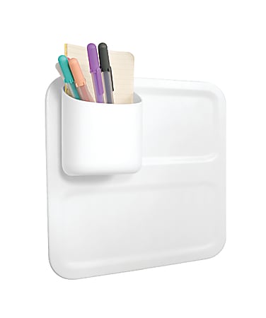 perch™ by Urbio® Magnetic Wall Container, Bitsy, White