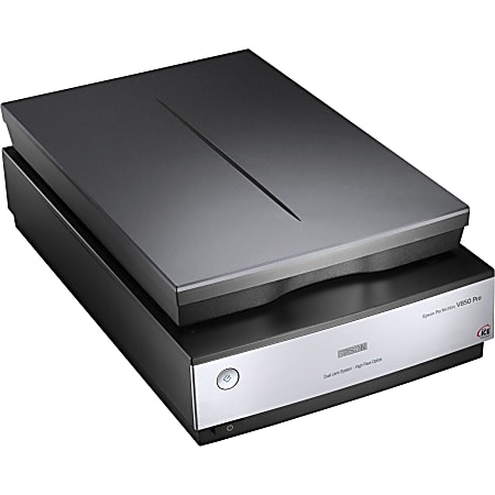 Epson Perfection V850 Pro Flatbed Scanner - 6400 dpi Optical - 48-bit Color - 16-bit Grayscale - USB