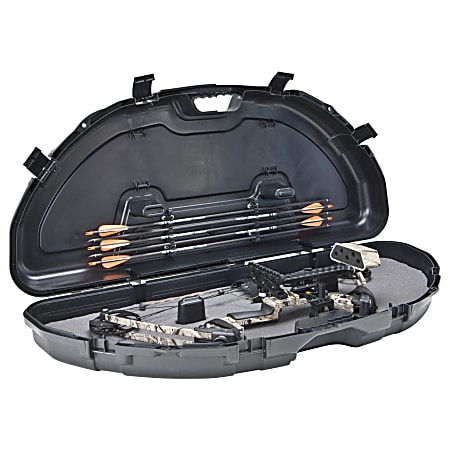 Plano Molding 111000 Protector PillarLock Compact Bow Hard Case, Black