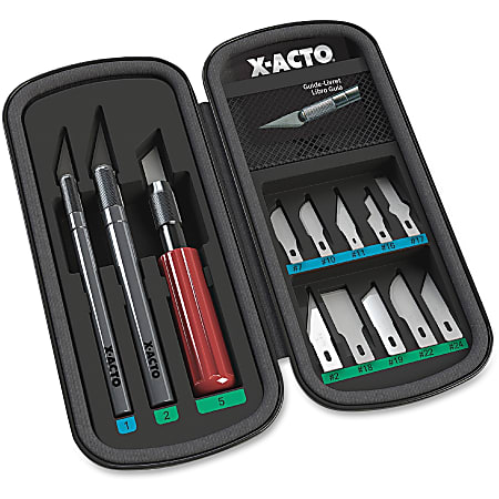 X-Acto - Basic Knife Set w/Soft Case - Carded - 790-X5285