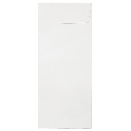 JAM Paper® Policy Envelopes, #14, Gummed Seal, Strathmore Bright White, Pack Of 25