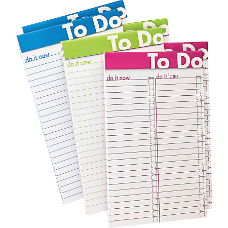 Ampad To Do List Notepad, Sold as 1 Package, 6 Each per Package Ampad To Do List Notepad, Sold as 1 Package, 6 Each per Package