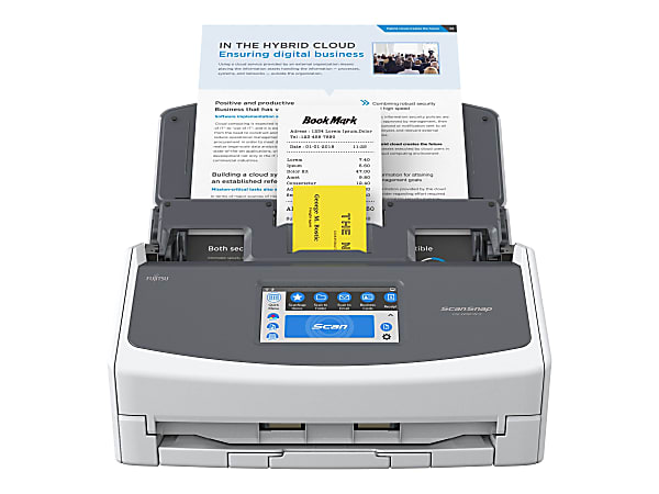 ScanSnap® iX1600 - Touch Screen Desktop Scanner - Ricoh Scanners