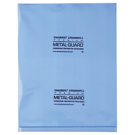 Office Depot® Brand VCI Flat 4-mil Poly Bags, 8" x 10", Blue, Case Of 1,000