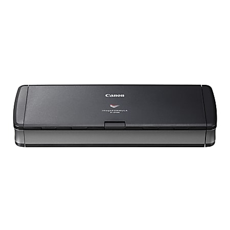 Canon imageFORMULA P-215II Sheetfed Scanner - 600 dpi Optical - 24-bit Color - 8-bit Grayscale - 15 ppm (Mono) - 10 ppm (Color) - Duplex Scanning - Portable - USB