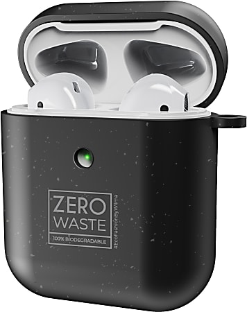 Zero Waste Movement Case for Apple Airpods, Black, AEN100047