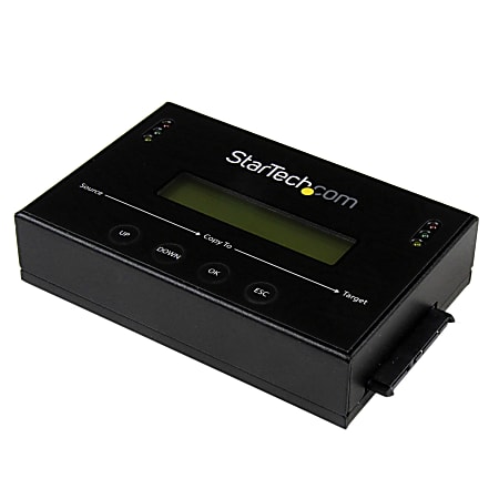 StarTech.com Standalone 2.5 / 3.5" SATA Hard Drive Duplicator and Eraser