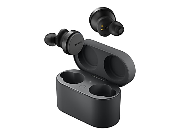 Philips TAT8506BK - True wireless earphones with mic - in-ear - Bluetooth - active noise canceling - black