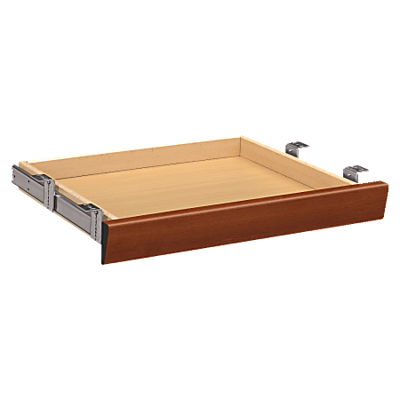 HON® Angled Center Drawer For Park Avenue Collection, 22" x 15 3/8", Cognac