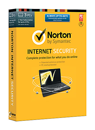 Norton Internet Security™ 21.0 1-Year Subscription, For 3 PCs, Download Version