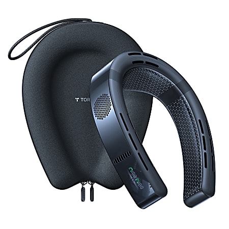 TORRAS COOLiFY Cyber Smart Portable Neck Fan 3 14 H x 6 316 W x 8