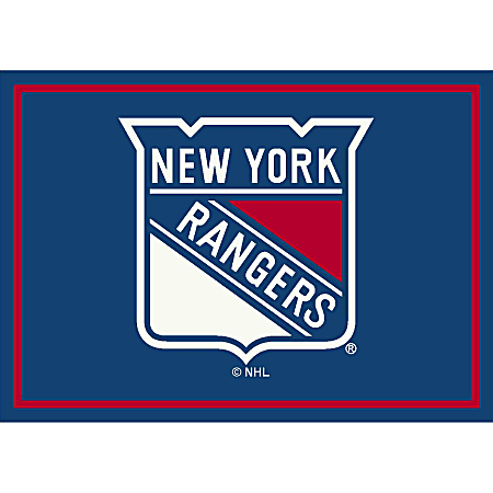 Imperial NHL Spirit Rug, 4' x 6', New York Rangers