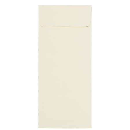 JAM PAPER #12 Policy Business Strathmore Envelopes, 4 3/4" x 11", Natural White Wove, Pack Of 25