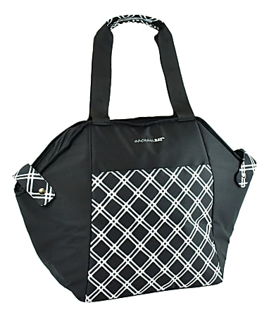 Rachael Ray Day Tripper Insulated Tote Bag, Black