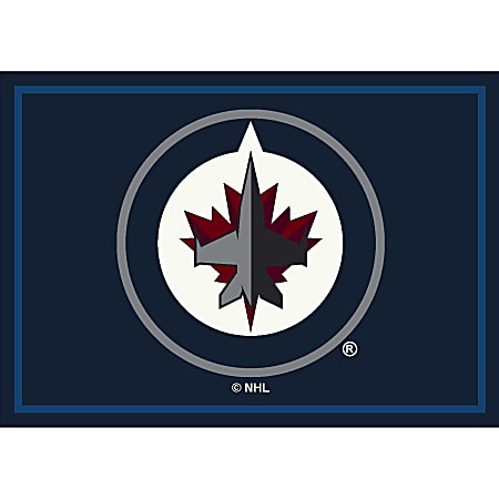 Imperial NHL Spirit Rug, 4' x 6', Winnipeg Jets