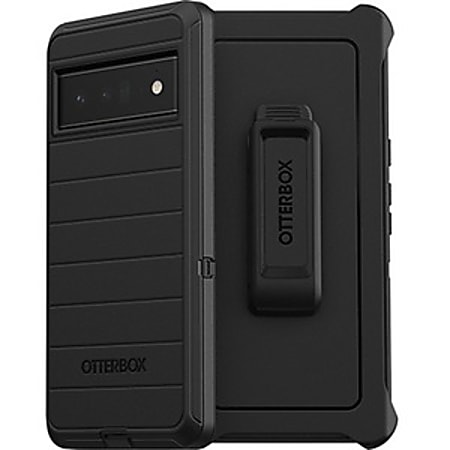 OtterBox® Defender Series Pro Rugged Carrying Case Holster For Google Pixel 6 Pro, Black