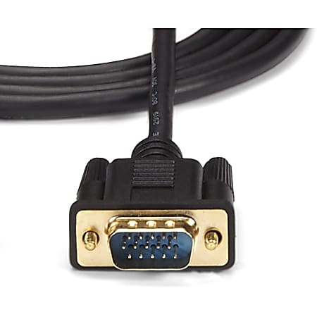A-technology HDMI to VGA Cable 3ft (1m) 1080P-Gold Plated-Active Video  Adapter-HDMI Digital to VGA Converter Cable-Support Notebook-PC-Player