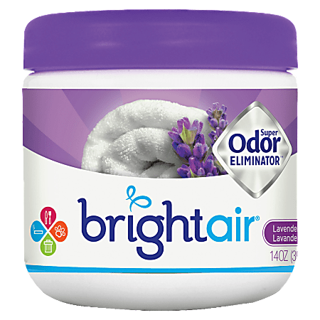 BRIGHT Air® Super Odor™ Eliminator Gel, 14 Oz., Lavender & Fresh Linen