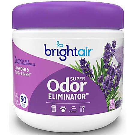 BRIGHT Air® Super Odor™ Eliminator Gel, 14 Oz., Lavender & Fresh Linen
