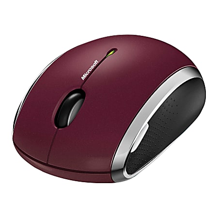Microsoft® Wireless Mobile Mouse 6000, Red