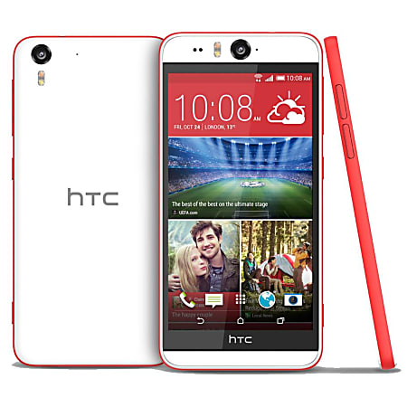 HTC Desire® EYE Cell Phone, White/Red, PHN100183