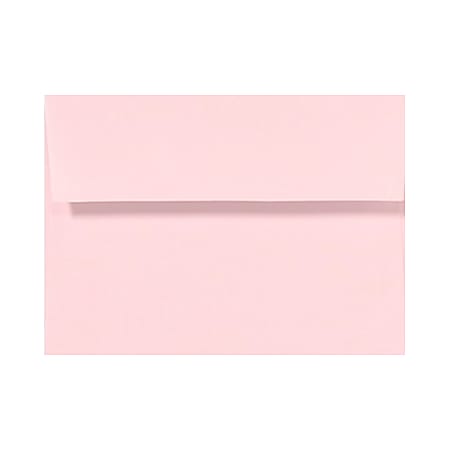 LUX Invitation Envelopes, #4 Bar (A1), Peel & Press Closure, Candy Pink, Pack Of 1,000