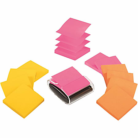 Post-it® Notes Pop-Up Notes With Dispenser, 1080 Total