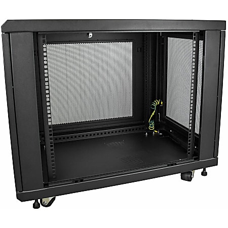 StarTech.com Server Rack Cabinet 12U 31in Deep Enclosure Network ...