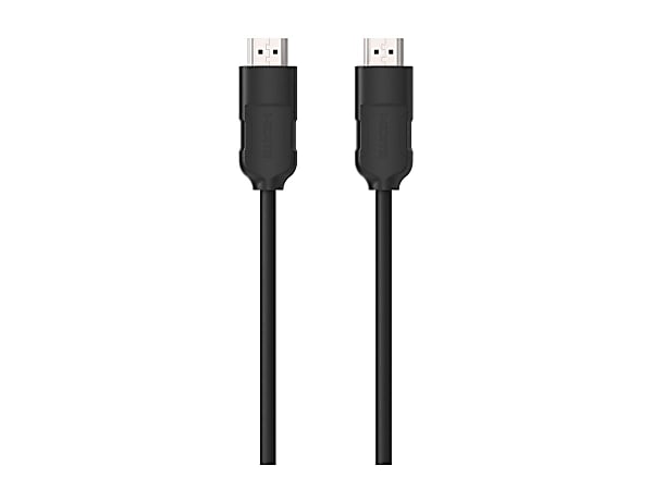 Belkin 4 foot High Speed HDMI - Ultra HD Cable 4k @30Hz HDMI 1.4 w/ Ethernet - Type A Male - Type A Male - 4ft - Black