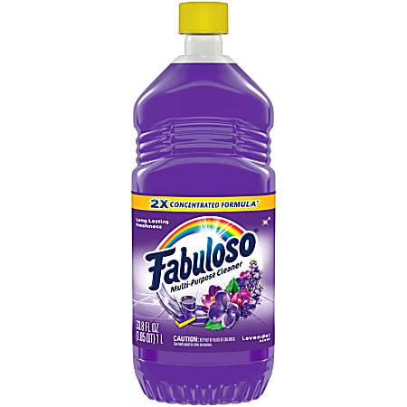 Fabuloso® All-Purpose Cleaner, Lavender Scent, 33.8 Oz Bottle