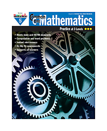 Newmark Learning Common Core Mathematics Book, Grade 5