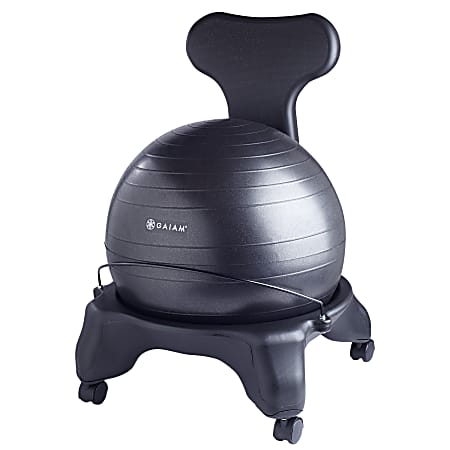 Ball chair with wheels sales