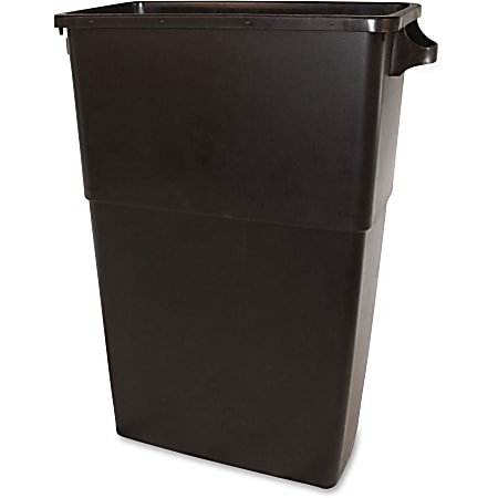 Thin Bin Containers, 23 gal, Polyethylene, Brown Thin Bin Containers, 23 gal, Polyethylene, Brown