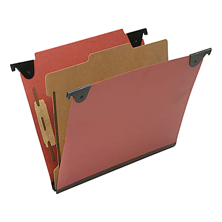 SKILCRAFT Straight Tab Cut Letter  Hanging Folder - 2" Folder Capacity - 8 1/2"x11" - Top Tab Position - NSN6815829
