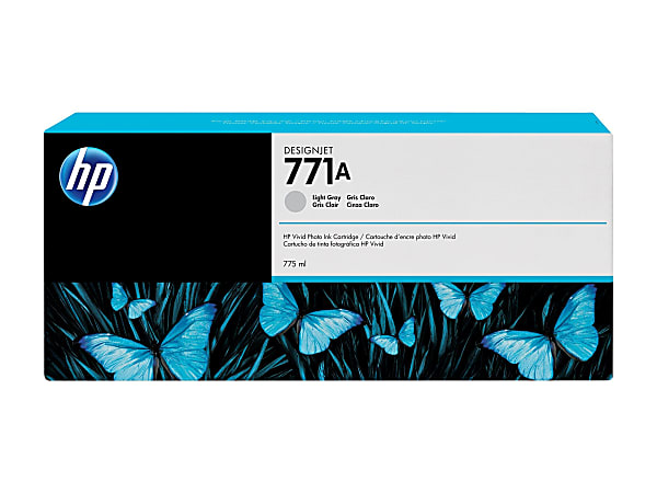 HP 771A Light Gray Ink Cartridge, B6Y22A