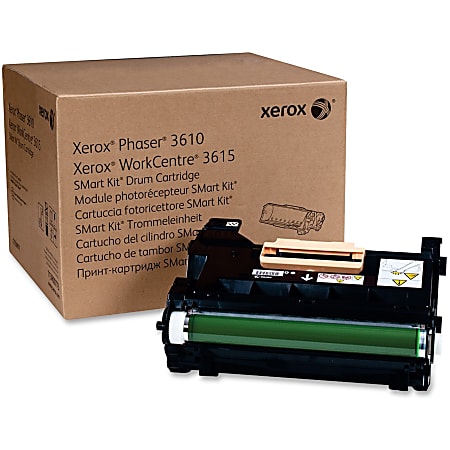 Xerox Phaser 3610/WorkCentre 3615 Drum Cartridge - Laser Print Technology - 1 Each - OEM - Black