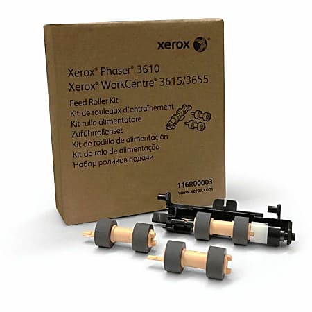 Genuine Xerox Media Tray Roller Kit For The Phaser 3610/WorkCentre 3615/VersaLink B400/B405 (includes 2 Feed Rolls  - 116R00003