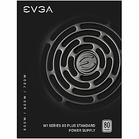 EVGA 500W 80 PLUS Power Supply - 500 Watt Computer PSU For PC Gaming Systems