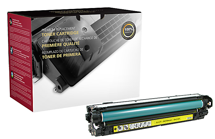 Office Depot® Brand Remanufactured Yellow Toner Cartridge Replacement for HP 650A, OD650A