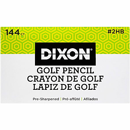 Dixon Ticonderoga Pencil, Golf - 144 count