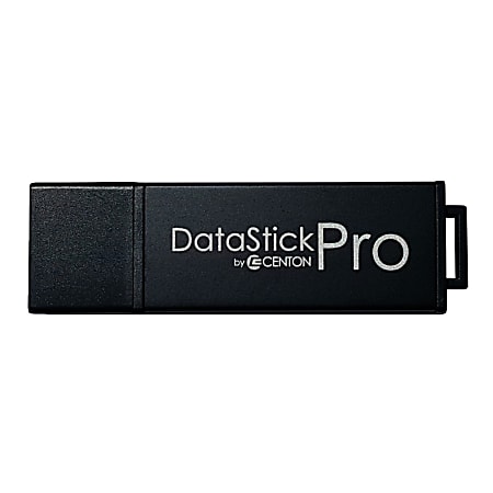 Centon DataStick Pro USB 3.0 Flash Drive, 64GB, Black, S1-U3P6-64G