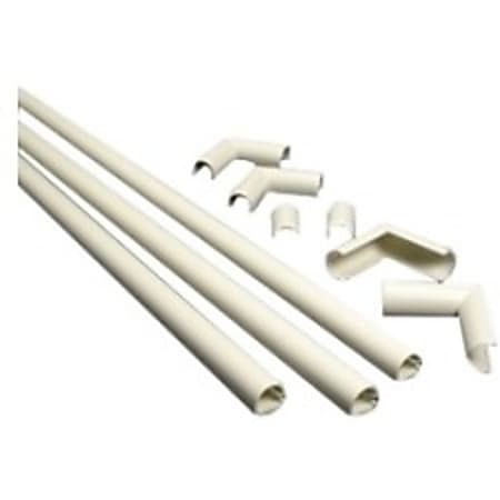 Wiremold / Legrand CordMate Cord Organizer Kit - Ivory