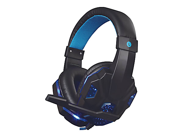 IQ Sound Gaming Headphones, Blue, IQ-460G