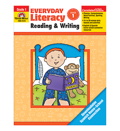 Evan-Moor® Everyday Literacy Reading And Writing, Grade 1
