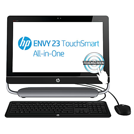 HP Envy TouchSmart 23-d044 All-In-One Computer With 23" Touch-Screen Display & 3rd Gen Intel® Core™ i3 Processor