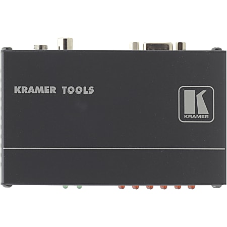 Kramer Video Scaler - Functions: Video Scaling - 1920 x 1200 - NTSC, PAL - VGA - Rack-mountable