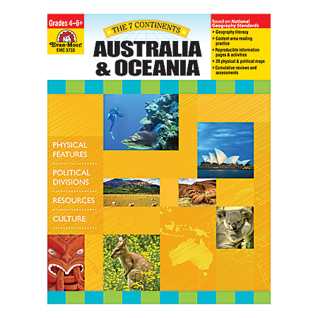 Evan-Moor® The 7 Continents, Australia And Oceania